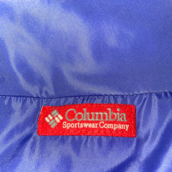 VINTAGE 90s COLUMBIA PURPLE PUFFER WOMENS SIZE S - Picture 4 of 7